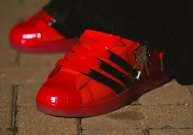 lamine-yamal-sp5der-x-adidas-superstar-red-sneaker-news