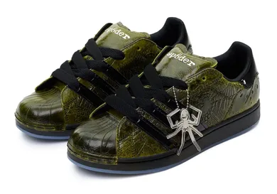 sp5der-x-adidas-superstar-olive-sneaker-news