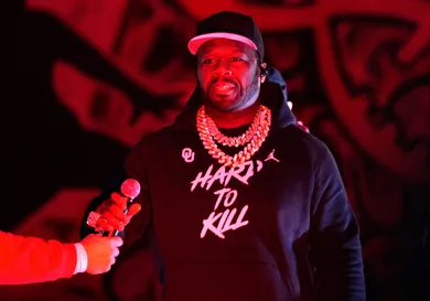 50 Cent Alleged Footage Jim Jones Trying To Get In Studio