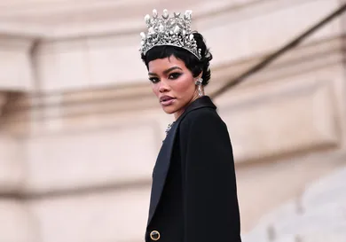 Schiaparelli - Outside Arrivals - Paris Fashion Week - Haute Couture Week Spring/Summer 2026