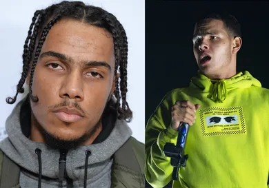 AJ Tracey: Jeff Spicer/Getty Images; Slowthai: Visionhaus/Getty Images