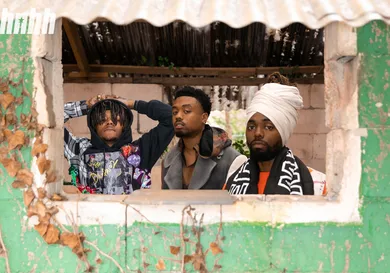 EarthGang & J.I.D pose together in Atlanta for HNHH's digital cover