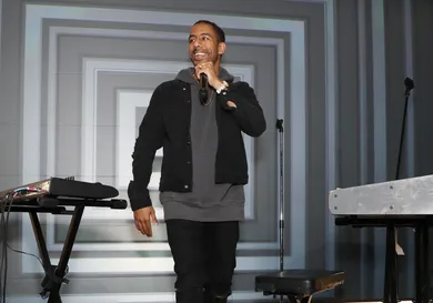 Record producer Ryan Leslie performs at the Blog Lovin' Awards at Industria Superstudio on September 12, 2016 in New York City.