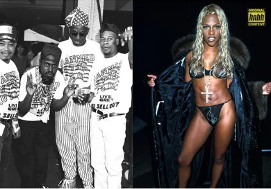 2 Live Crew: Jeff Kravitz/FilmMagic, Inc/Getty Images;  Lil Kim: Kevin Mazur/WireImage/Getty Images