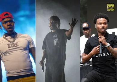 Kendrick Lamar:  Joseph Okpako/Getty Images DaBaby: JC Olivera/Getty Images Roddy Ricch:  Arik McArthur/WireImage/Getty Images