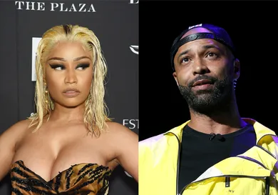 Dimitrios Kambouris/Getty Images (Nicki Minaj), Bennett Raglin/Getty Images (Joe Budden)