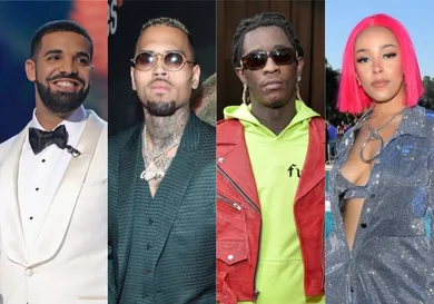 Kevin Mazur, Jonathan Leibson, Neilson Barnard & Charley Gallay/Getty Images