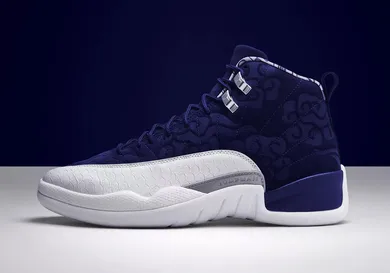 Image Via <a href='https://sneakernews.com/2018/09/05/air-jordan-12-international-flight-where-to-buy/' rel="nofollow noopener" target='_blank'>SneakerNews</a>
