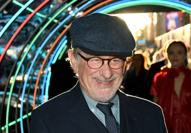 Director Steven Spielberg arrives at the premiere of Warner Bros. Pictures' 'Ready Player One' at the Chinese Theatre on March 26, 2018 in Los Angeles, California.