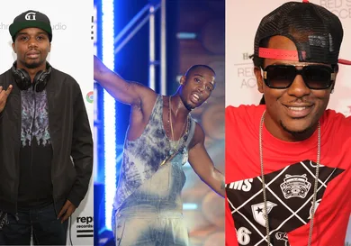 Charles Hamilton: Dimitrios Kambouris/Getty Images, B.o.B: Michael Buckner/Getty Images, Pill: Rick Diamond/Getty Images