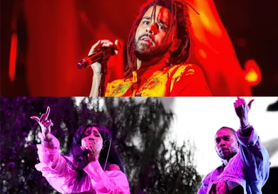 Suzi Pratt/WireImage/Getty Images (top), Larry Busacca/Getty Images (bottom)