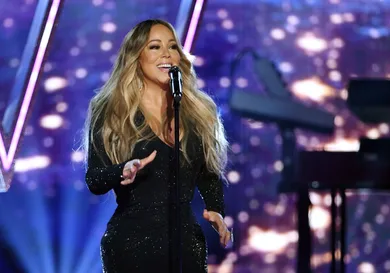 Mariah Carey performs during the 2019 Billboard Music