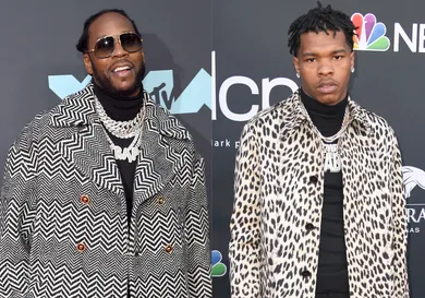 Jamie McCarthy/Getty Images (2 Chainz) / Frazer Harrison/Getty Images (Lil Baby)