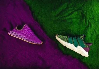 Image Via <a href='https://www.sneakerfreaker.com/articles/where-to-buy-dbz-x-adidas-cell-prophere-and-son-gohan-deerupt/' rel="nofollow noopener" target='_blank'>SneakerFreaker</a>
