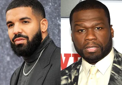 John Phillips/Getty Images (Drake), Jamie McCarthy/Getty Images (50 Cent)
