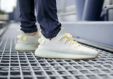 Image Via <a href='https://thesolesupplier.co.uk/release-dates/yeezy/boost-350/yeezy-boost-350-v2-butter/' rel="nofollow noopener" target='_blank'>SoleSupplier</a>
