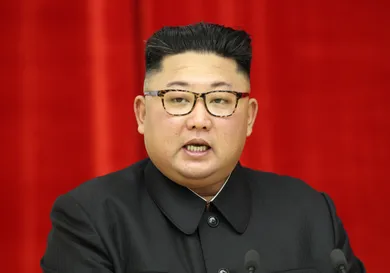 Pyeongyang Press Corps/Pool/Getty Images