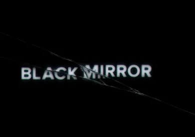 Netflix's "Black Mirror" title screen