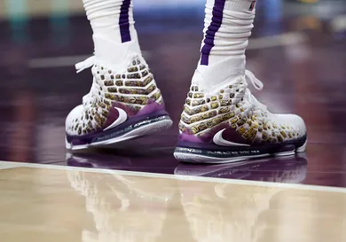 LeBron James Debuts New Lakers-Themed Nike LeBron 17