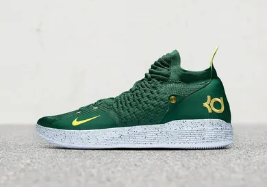 Image Via <a href='https://sneakernews.com/2018/10/05/nike-kd-11-seattle-pe-kevin-durant/' rel="nofollow noopener" target='_blank'>SneakerNews</a>
