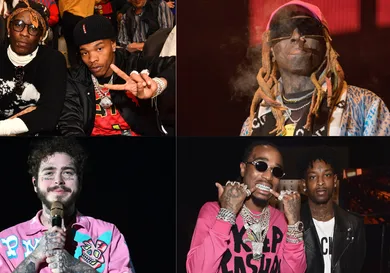 Paras Griffin/Getty Images (top left), Rick Kern/WireImage/Getty Images (top right), Scott Dudelson/Getty Images (bottom left), Theo Wargo/Getty Images (bottom right)