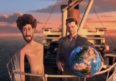 Screenshot via "Earth" music video