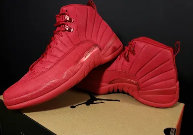 Image Via <a href='https://www.fineline1721.com/products/air-jordan-retro-12-gym-red?variant=12607531516021' rel="nofollow noopener" target='_blank'>FineLine1721</a>