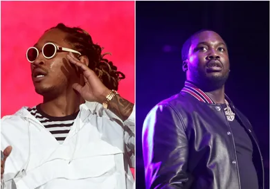 Future via Kevin Winter/Getty Images for Coachella, Meek via Ser Baffo/Getty Images for BET