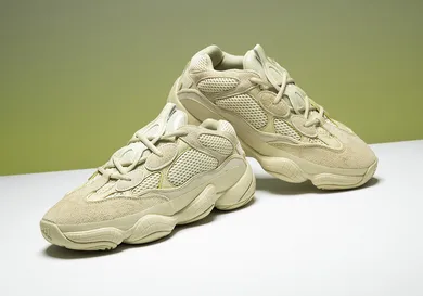 Image Via <a href='https://sneakernews.com/2018/02/24/adidas-yeezy-500-sumoye-super-moon-yellow-db2966/' rel="nofollow noopener" target='_blank'>SneakerNews</a>
