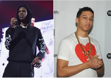 A Boogie by Theo Wargo/Getty Images for TIDAL, Bibby by Timothy Hiatt/Getty Images for Spotify
