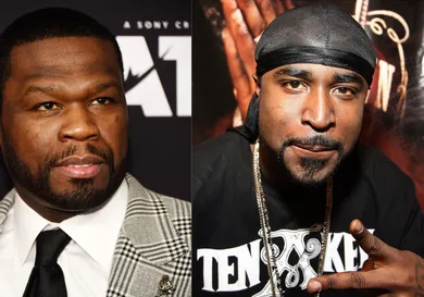 50 Cent: Amanda Edwards/Getty Images, Young Buck: Ethan Miller/Getty Images