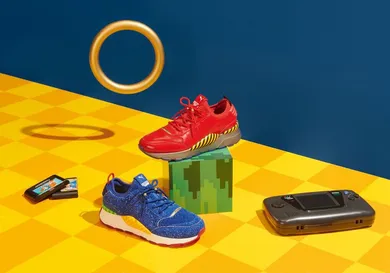 Image Via <a href='http://www.ign.com/articles/2018/05/21/puma-x-sega-soniceggman-sneakers-get-release-date' rel="nofollow noopener" target='_blank'>IGN</a>