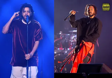 Kendrick: Santiago Bluguermann/Getty Images J. Cole: Steven Ferdman/Getty Images
