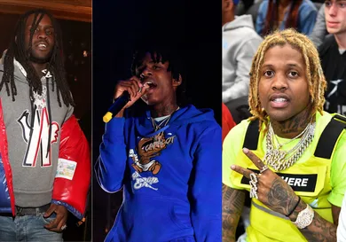 Chief Keef: Johnny Nunez/WireImage/Getty Images; Polo G: Larry French/Getty Images; Lil Durk: Paras Griffin/Getty Images