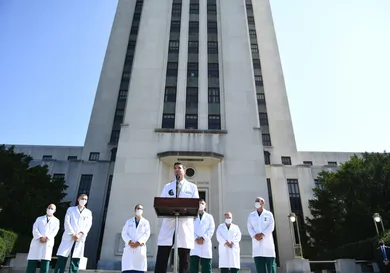 BRENDAN SMIALOWSKI/AFP via Getty Images