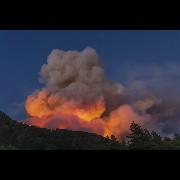 Tornado Of Fire Spotted In California During Wildfire