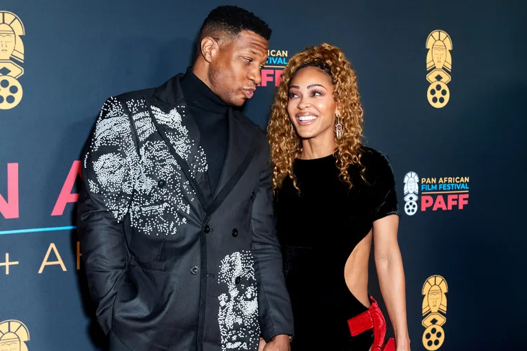 Meagan Good Explains Why She Takes Pride In Jonathan Majors Labeling