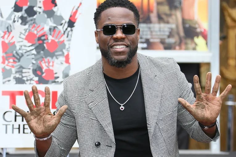 Kevin Hart & His Daughter Take On The "BOP" Dance, DaBaby Shows Love