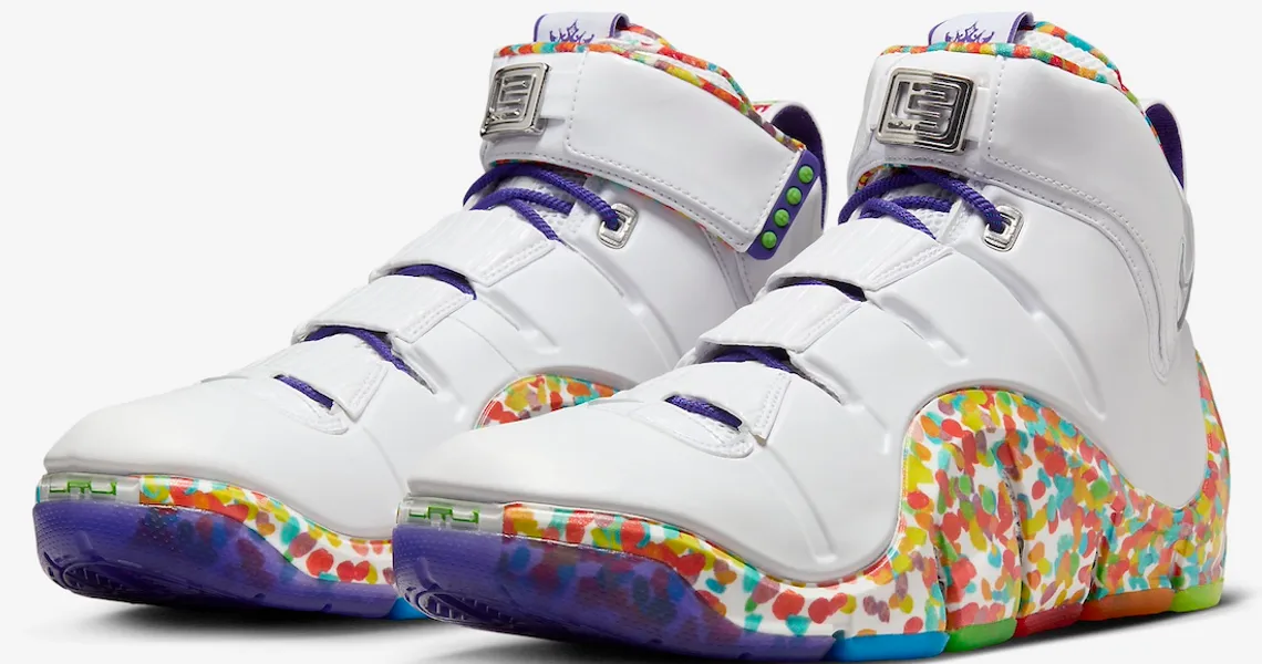 Nike LeBron 4 “Fruity Pebbles” New Release Date