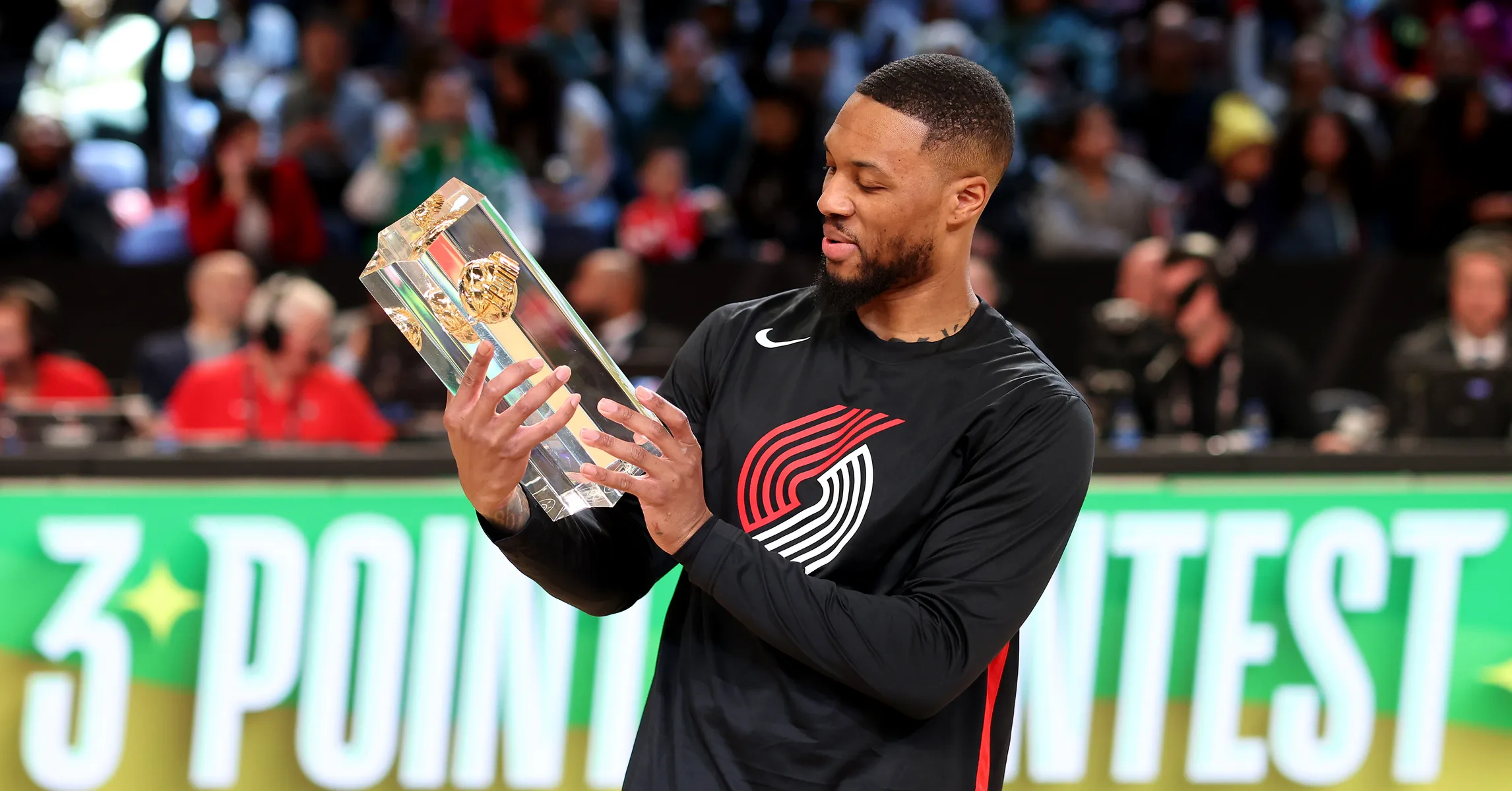 Damian Lillard Wins 3 Point Contest At Nba All Star Weekend