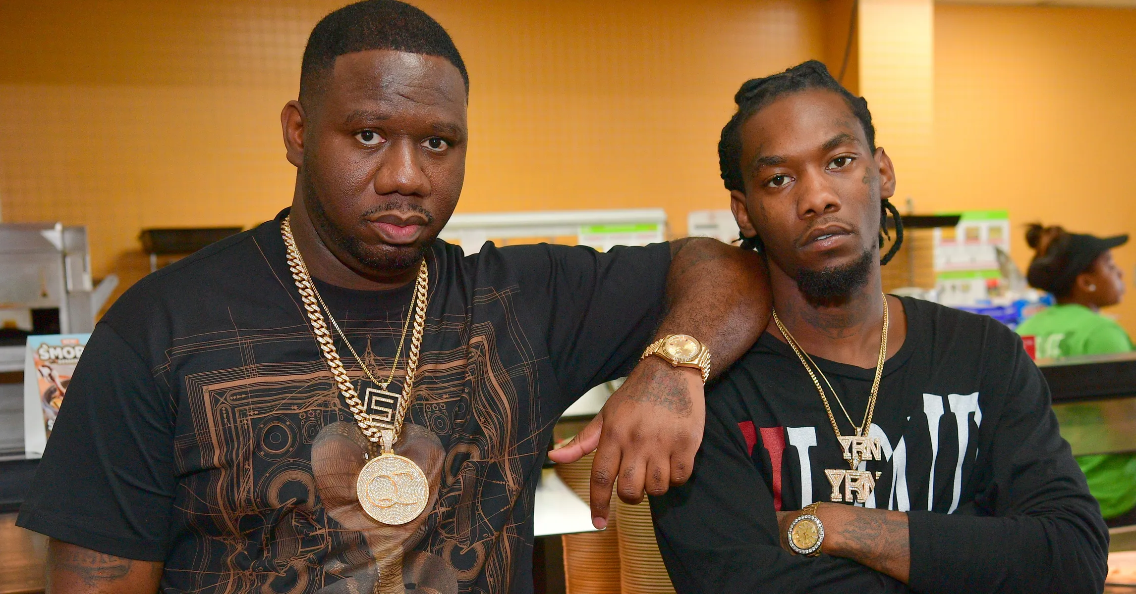 Offset & Pierre "P" Thomas Reunite Amid Quality Control Lawsuit
