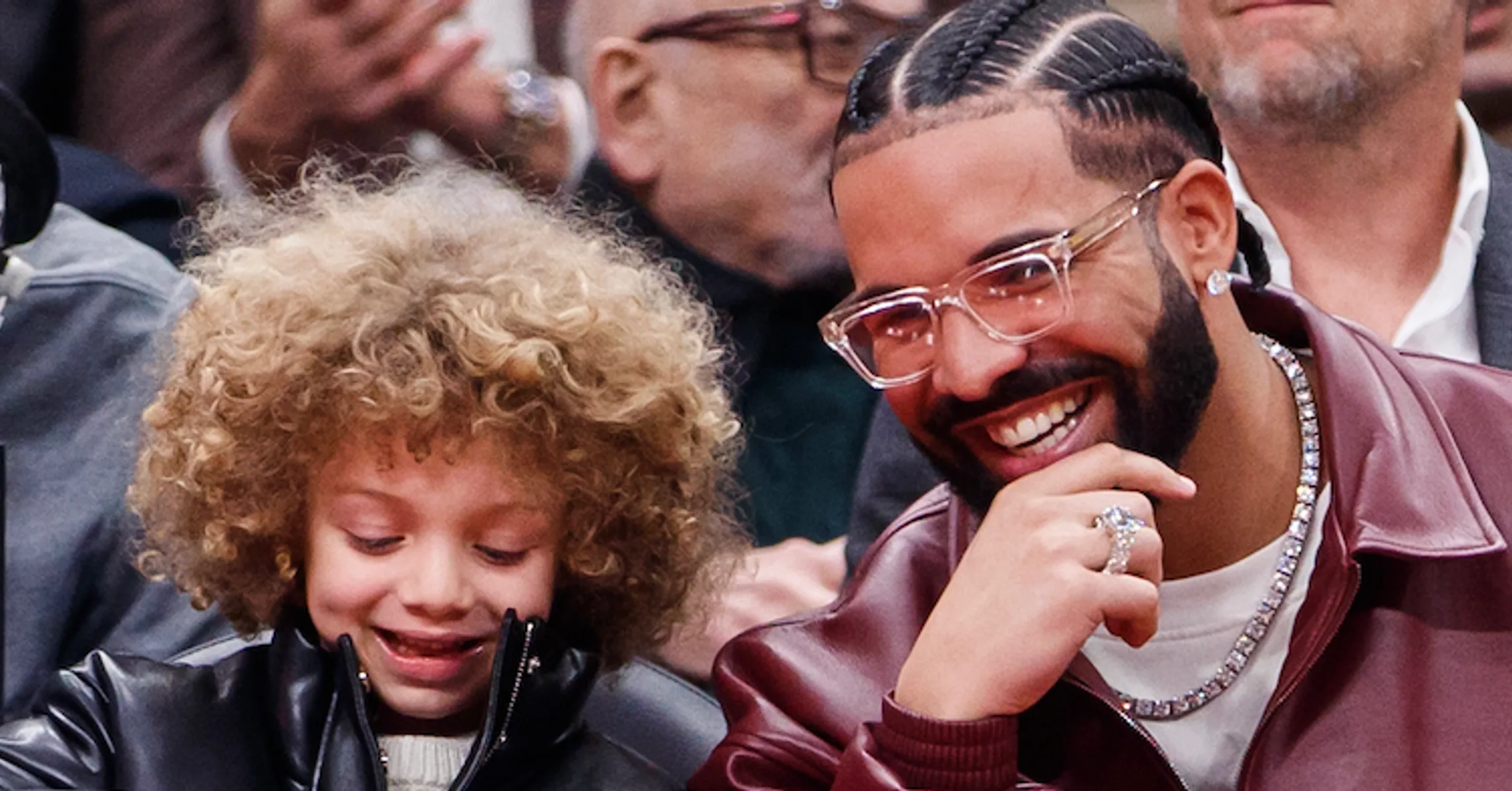 Drake & Son Adonis In Hilarious Barstool Sports Interview