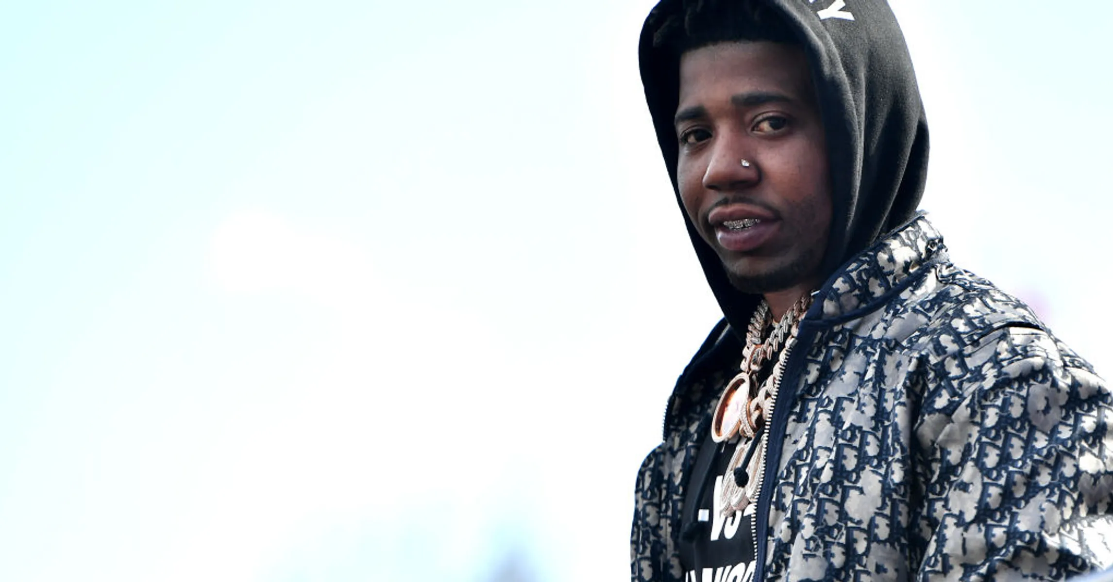 Len Lucci Rapper YFN Lucci Appears To Pour Lean In Jail