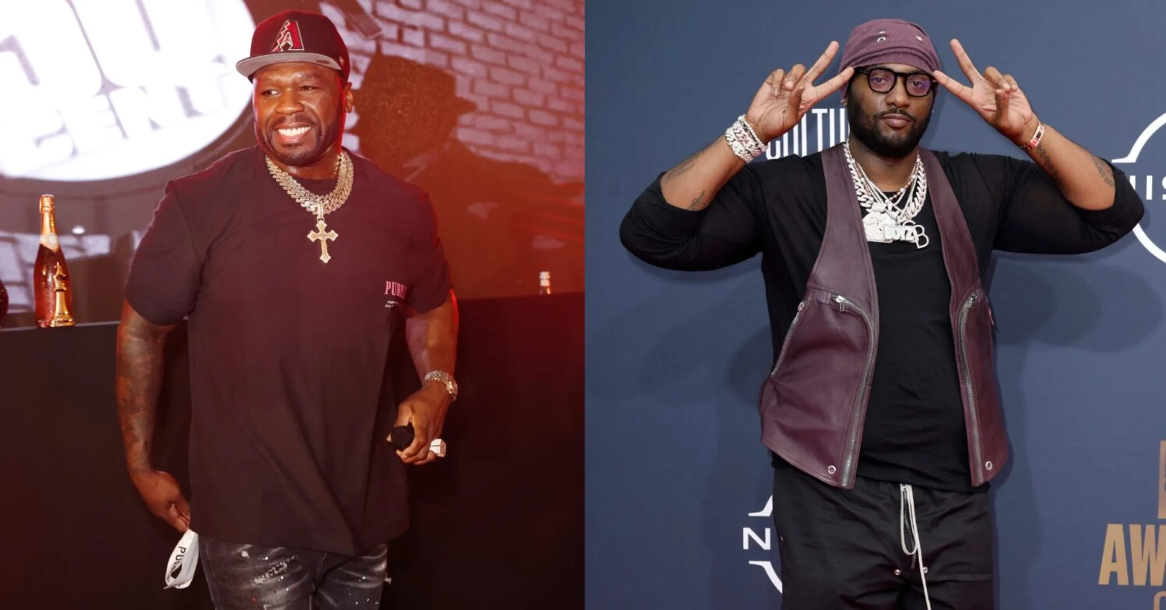 50 Cent Invites Peezy As Detroit’s Special Guest At Concert
