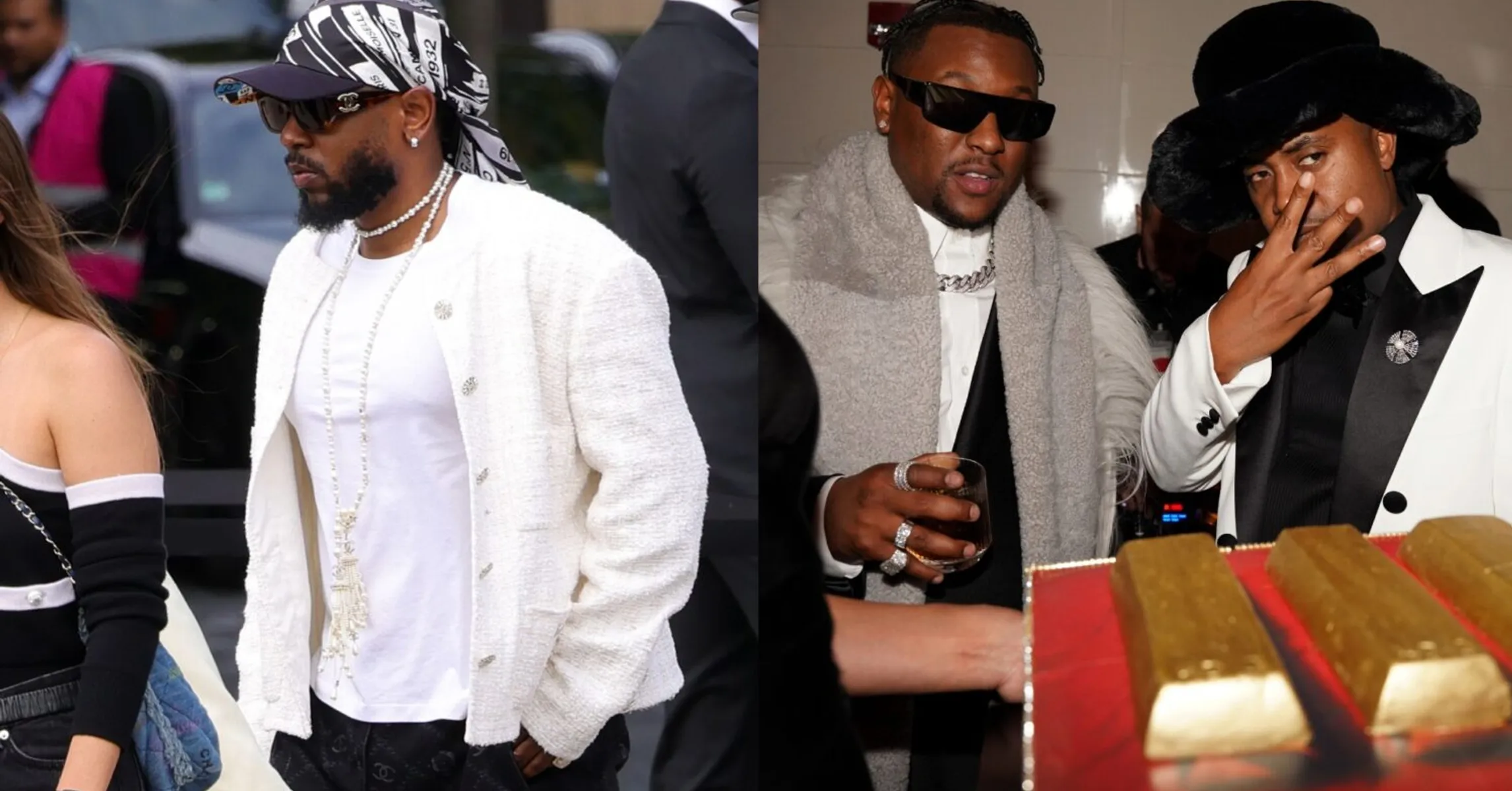 Kendrick Lamar Joins Nas At His 50th Birthday Party, They & Hit-Boy