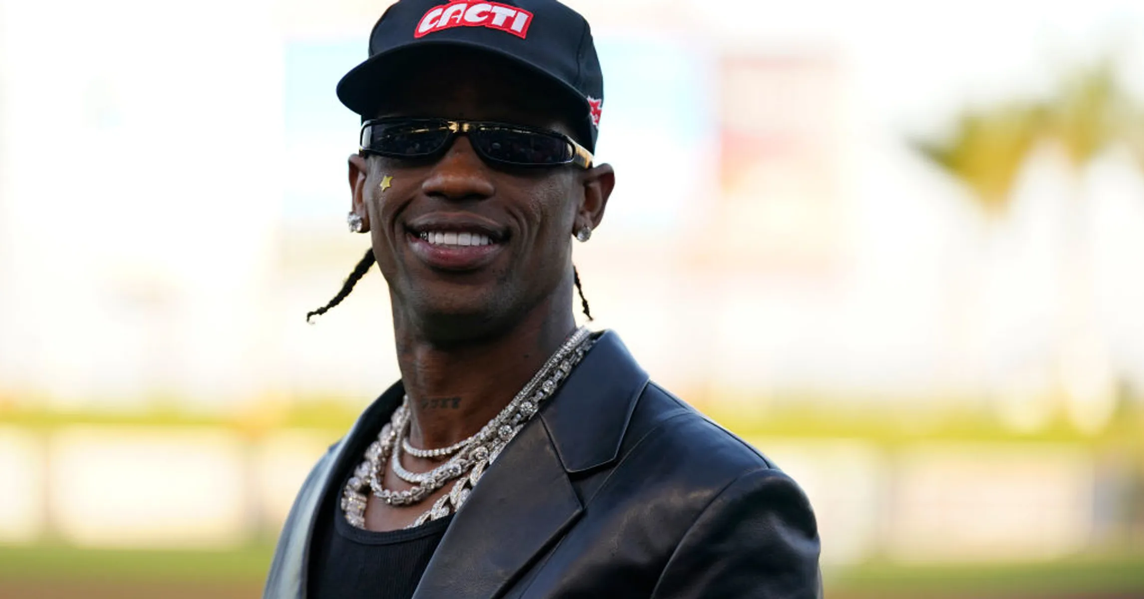 Travis Scott Launches "First-Of-Its-Kind" NCAA Collection At LSU Campus