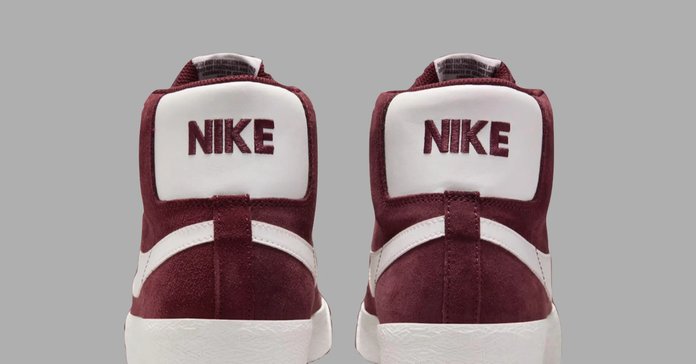 blazers nike burgundy