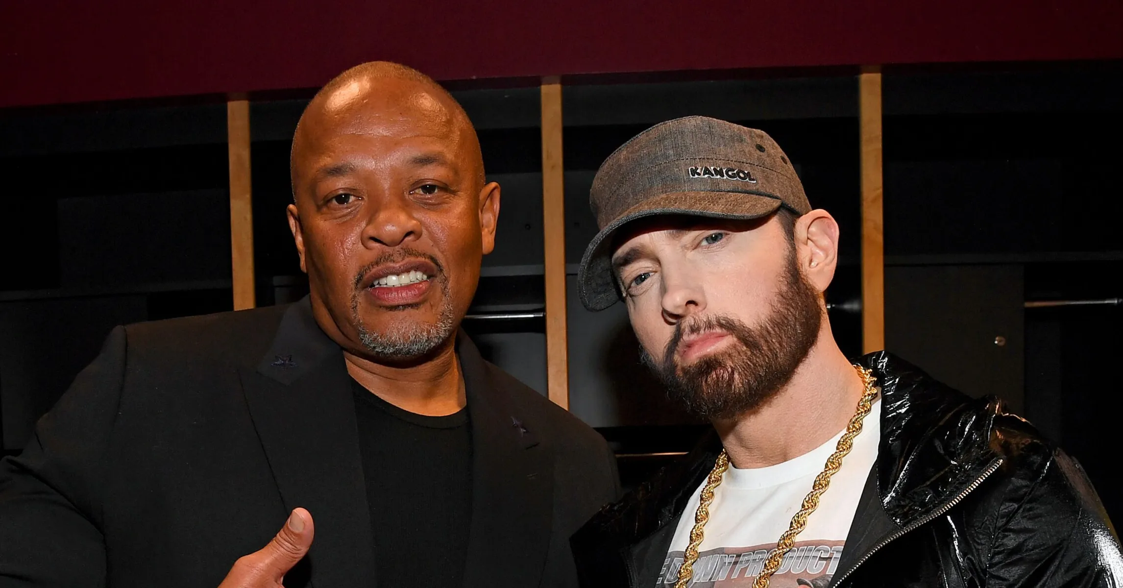 Eminem Dr Dre Link Up Behind The Scenes Of Houdini Music Video eminem-dr-dre-link-up-behind-the-scenes-of-houdini-music-video