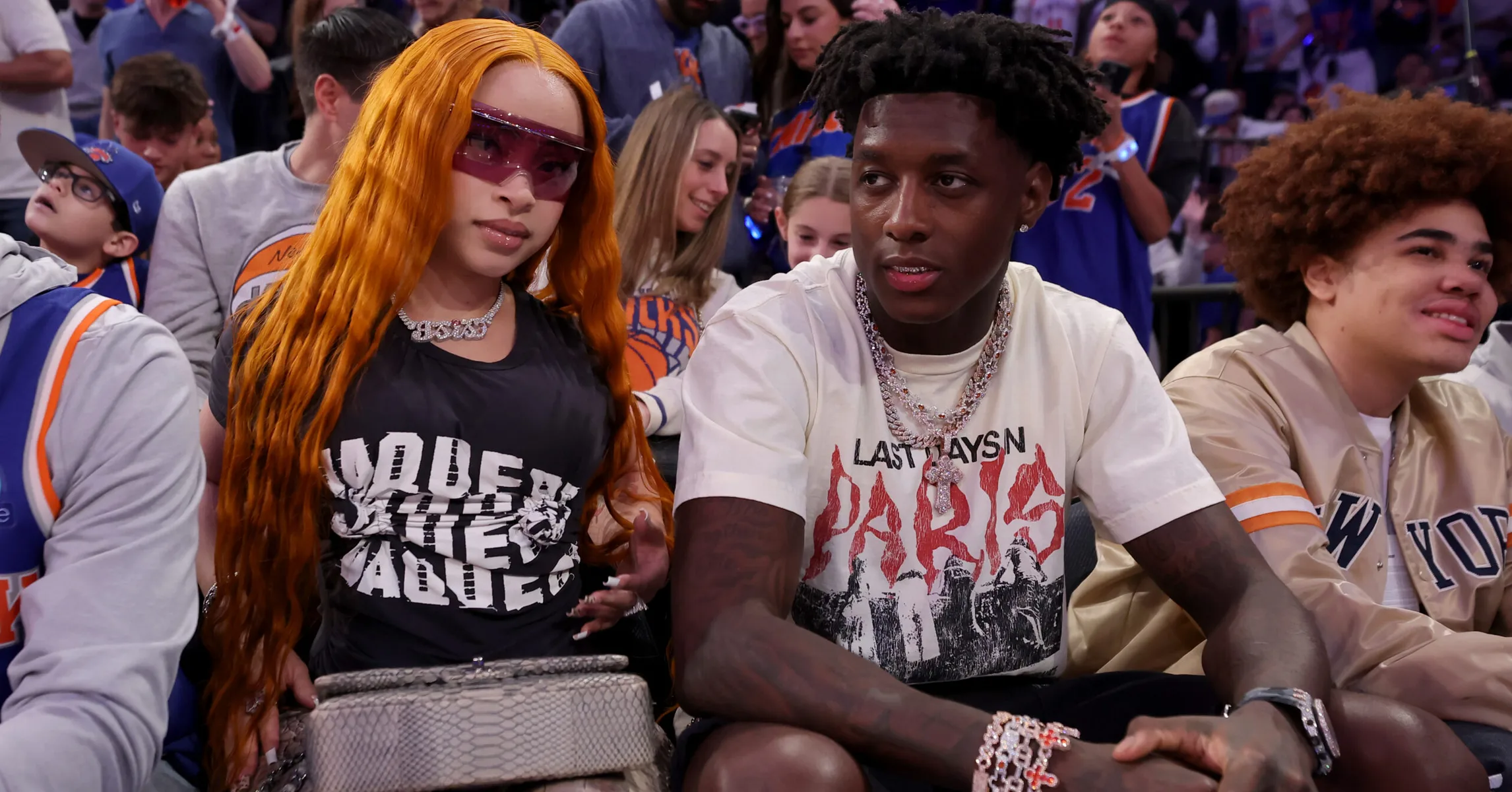 Sauce Gardner Dances Around Ice Spice Relationship Questions