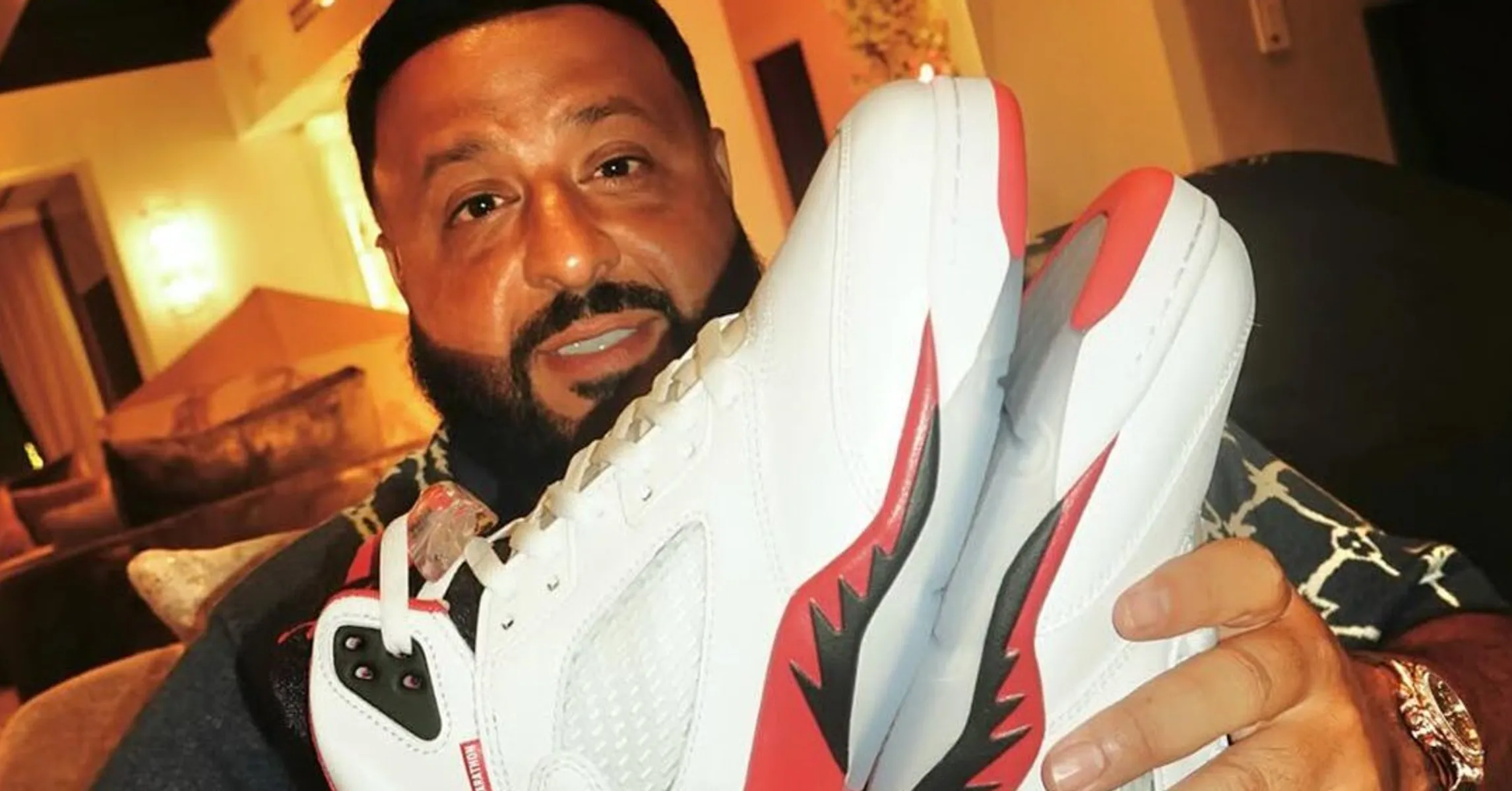 red dj khaled jordans